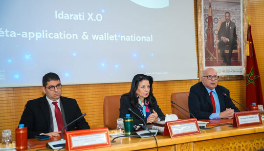 Lancement du projet de développement de l’application « Idarati » et adoption d’un portefeuille numérique national