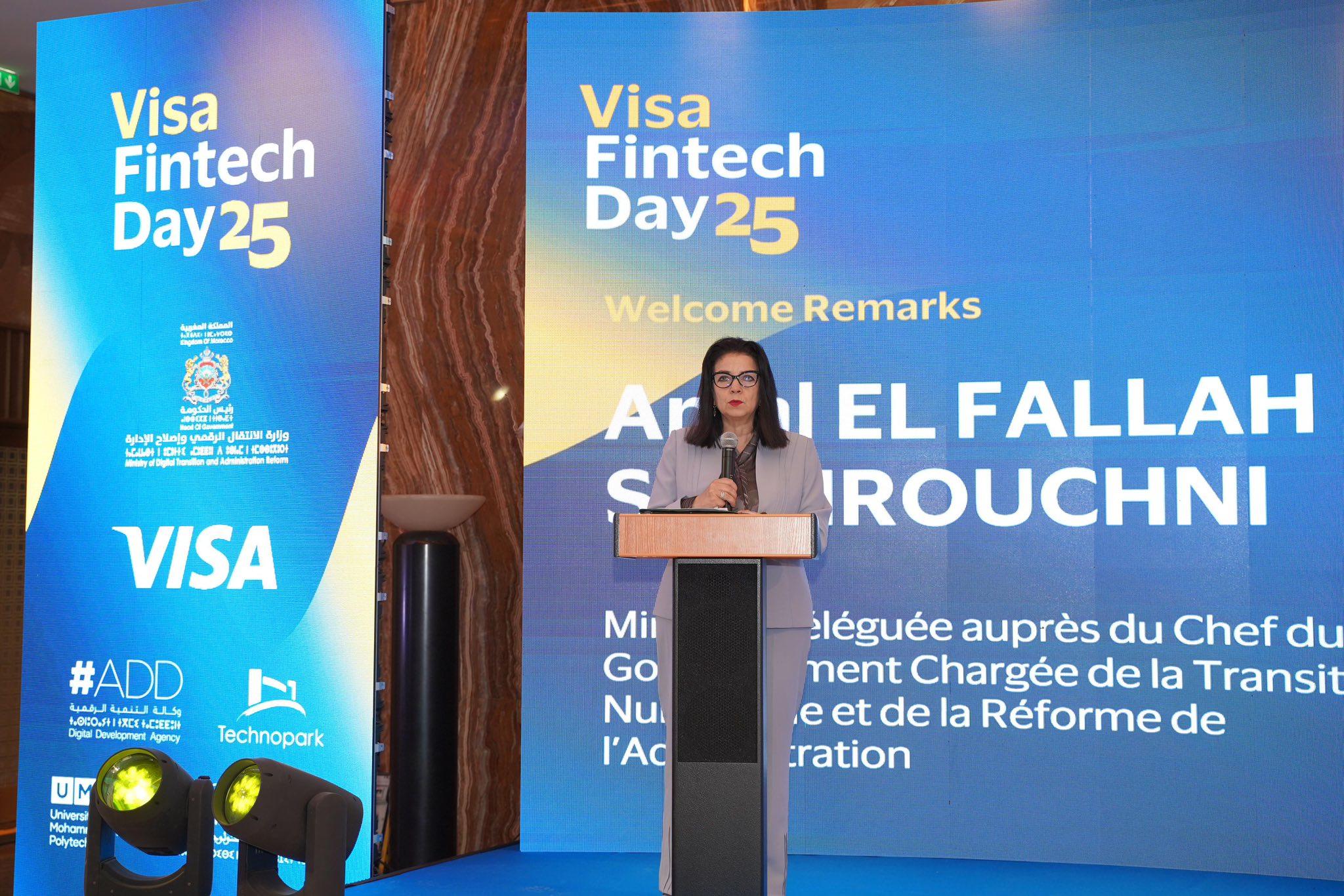 Madame la Ministre a participé, le 10 juin 2025, à la deuxième édition du Visa Fintech Day25, placée sous le thème : « IA et inclusion financière : transformer les fintechs ».