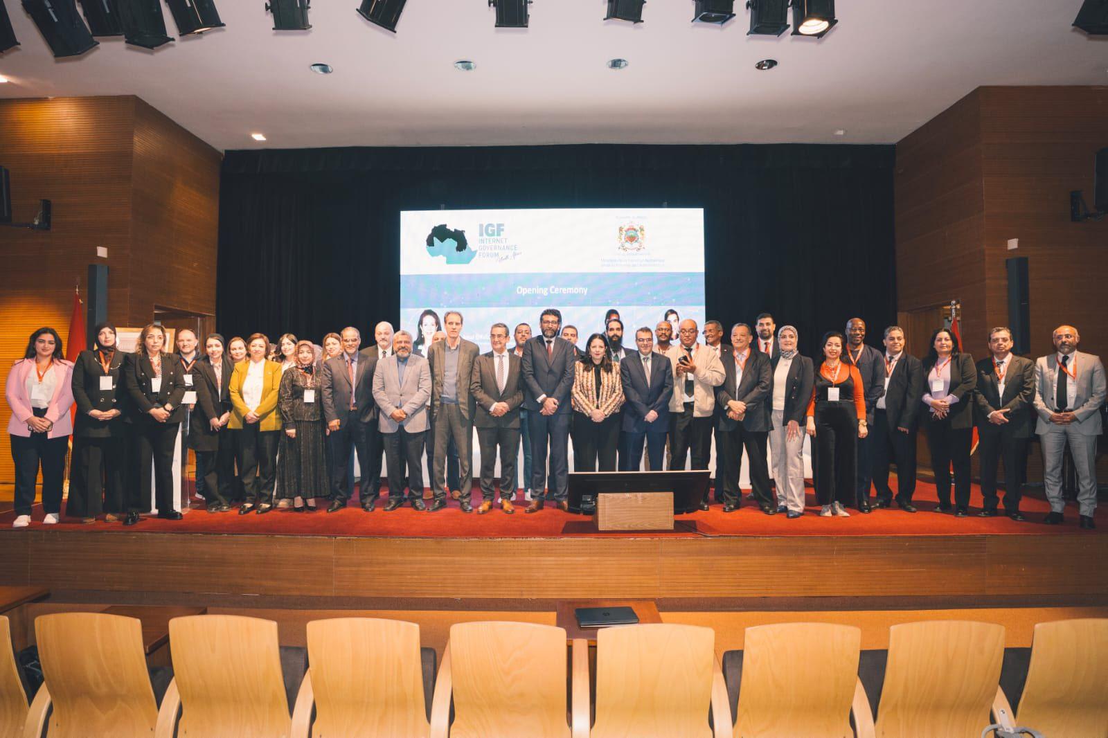 Madame la Ministre a présidé, le 24 novembre 2025, l’Ouverture de la 9ᵉ Réunion du Forum Afrique du Nord sur la Gouvernance de l’Internet.