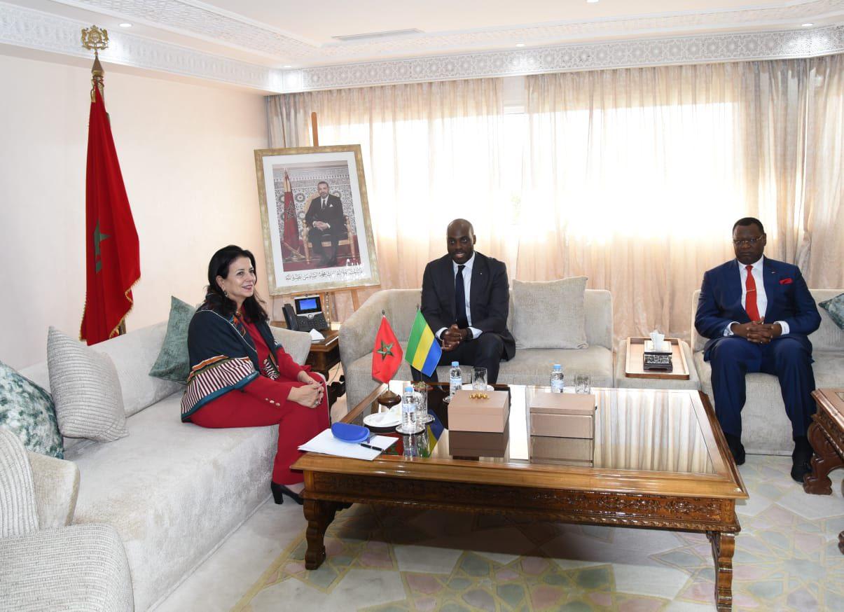 Madame la Ministre a reçu, le 03 novembre 2025, Monsieur le Ministre de l’Économie numérique, de la Digitalisation et de l’Innovation de la République gabonaise.