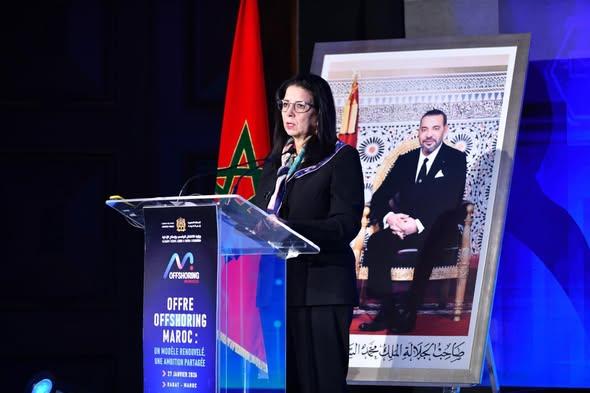 Madame la Ministre Amal El Fallah Seghrouchni a présidé à Rabat une rencontre consacrée au renouvellement de l’Offre Offshoring Maroc.