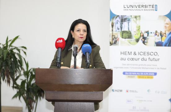 Participation de Madame la Ministre à la cérémonie d’ouverture de l’Université des Nouveaux Savoirs.