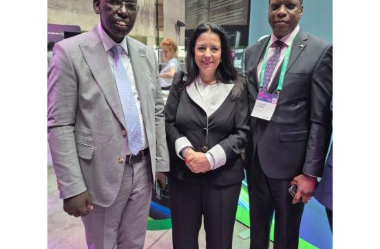 Dans le cadre de sa visite de travail, Madame la ministre a assisté, le 28 mai 2025, à une réunion organisée par le président de la République d'Estonie.