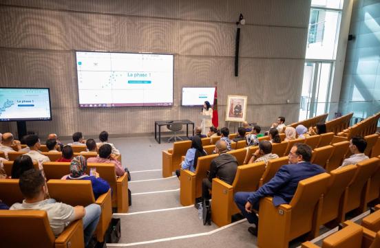 Madame La ministre a présidé, le 16 juin 2025, le lancement du programme national de formation en intelligence numérique et artificielle au profit des enfants, organisé au centre « AI Movement » à l'UM6P.
