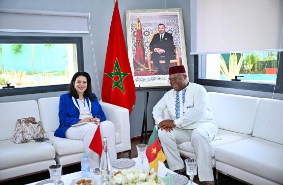 Madame la Ministre a accueilli des responsables africains, en marge de la clôture de la soixantième session du conseil d'administration du Centre africain de Recherche Administrative et de Formation pour le Développement (CAFRAD).