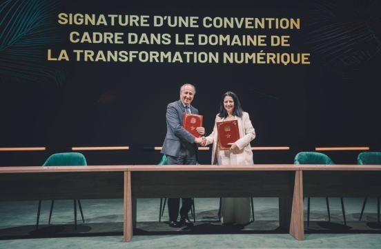 Madame Amal El Fallah Seghrouchni a procédé à la signature d’un mémorandum d’entente avec Monsieur Mohamed Saad Berrada