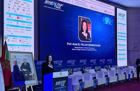 Mme la Ministre a pris part, le 25 novembre 2025, au Forum international de la e-santé.