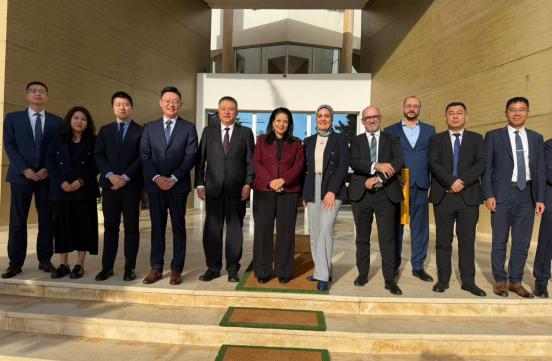 Madame la Ministre a reçu, le 24 novembre 2025, la délégation Huawei Enterprise Northern Africa.