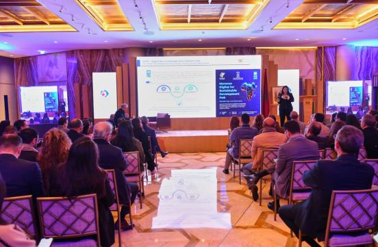 Madame la Ministre a participé à la 2ᵉ édition de l’AI Conference, organisée par l’AI Institute du Groupe Holmarcom à Casablanca