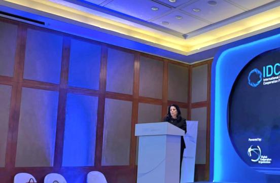 Madame la Ministre Amal El Fallah Seghrouchni a pris part au Forum international de la coopération numérique, tenu au Koweït