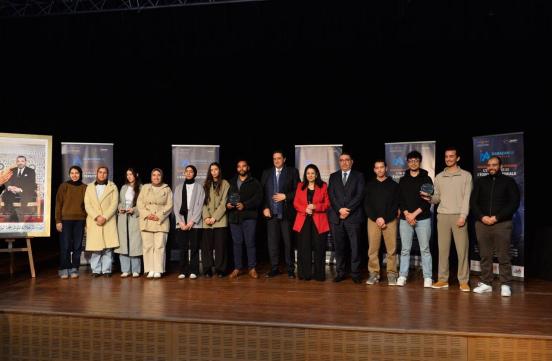 Madame la Ministre Amal El Fallah Seghrouchni a présidé à Tanger la cérémonie de clôture de la quatrième et dernière étape du hackathon « RamadanIA », organisée au niveau de la région Tanger-Tétouan-Al Hoceïma