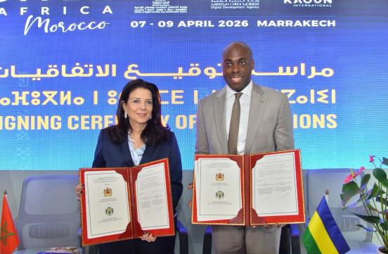 À l’occasion de GETEX AFRICA Morocco 2026, la signature d’un protocole d’accord entre le Royaume du Maroc et la République Gabonaise visant à structurer une coopération bilatérale dans les domaines du numérique et de l’intelligence artificielle.