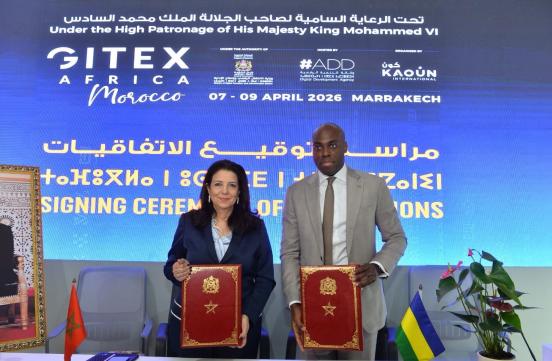 À l’occasion de GETEX AFRICA Morocco 2026, la signature d’un protocole d’accord entre le Royaume du Maroc et la République Gabonaise visant à structurer une coopération bilatérale dans les domaines du numérique et de l’intelligence artificielle.