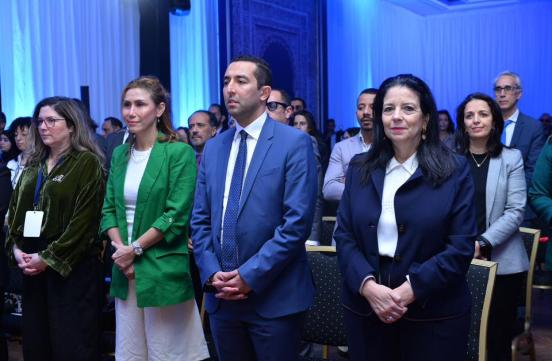 Madame la Ministre a participé à une conférence de presse tenue à Rabat le 31 mars 2026, avec le Directeur Général de l’ADD et du PDG de Kaoun International, concernant « GITEX Africa Morocco 2026 », qui se déroulera à Marrakech du 7 au 9 avril 2026.