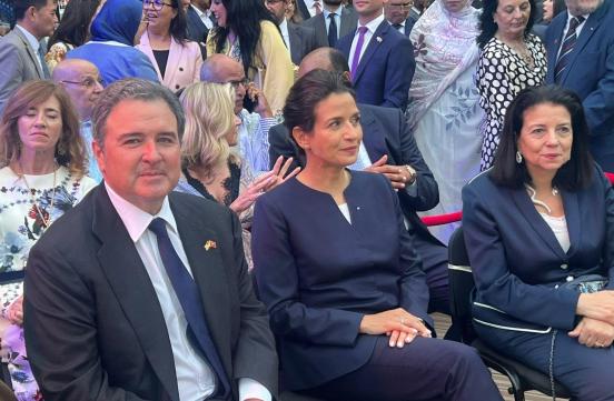 Mme Amal El Fallah Seghrouchni a pris part hier à la réception organisée par l’Ambassade des États-Unis à Rabat, à l’occasion du 250ᵉ anniversaire de l’indépendance des États-Unis d’Amérique