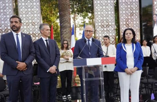 Madame la Ministre a assisté, le 14 juillet 2026 à côté de l’Ambassadeur de France au Maroc, à la réception organisée à l’occasion de la Fête nationale française.