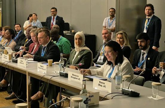 Madame la Ministre Amal El Fallah Seghrouchni est intervenue, le 07 juillet 2026, lors d’une table ronde de haut niveau consacrée à la confiance numérique et aux infrastructures d’intelligence artificielle inclusives.